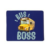 Student Delivery Funny Bus Boss School Bus Driver Mousepad