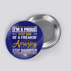 Step Dad Fathers Day Stepdad Gift Button