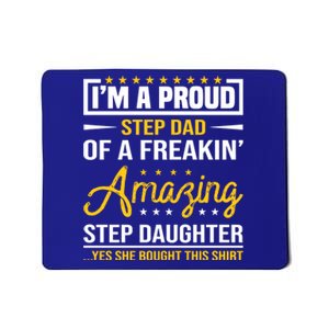 Step Dad Fathers Day Stepdad Gift Mousepad