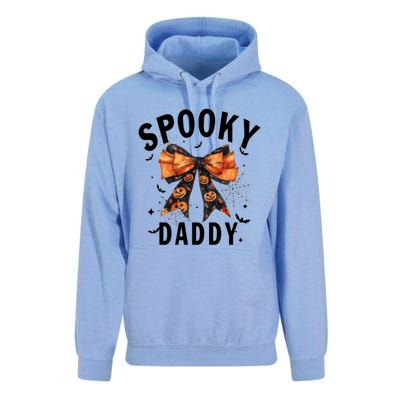 Spooky Daddy Funny Pumpkin Halloween Season Matching Family Unisex Surf Hoodie