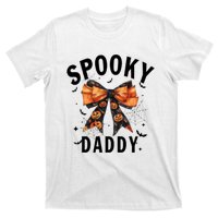 Spooky Daddy Funny Pumpkin Halloween Season Matching Family T-Shirt