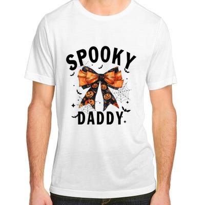 Spooky Daddy Funny Pumpkin Halloween Season Matching Family Adult ChromaSoft Performance T-Shirt