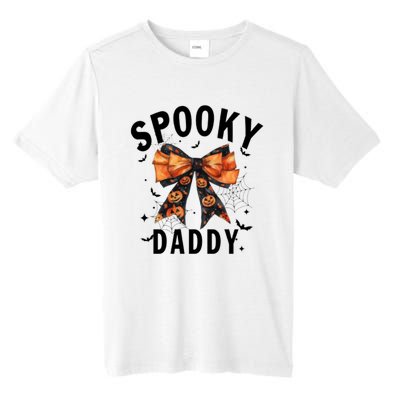 Spooky Daddy Funny Pumpkin Halloween Season Matching Family Tall Fusion ChromaSoft Performance T-Shirt