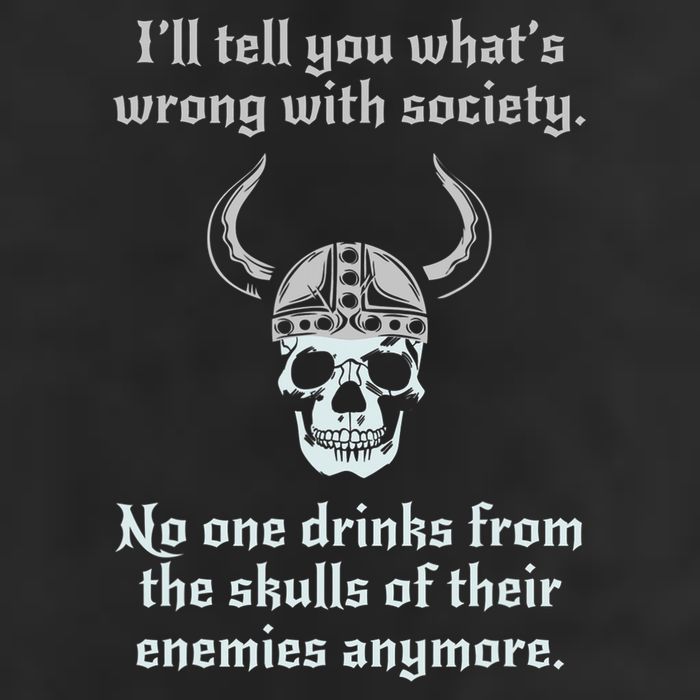 Skull Drink From The Skull Of Your Enemies Funny 7 Panel Mesh Trucker Snapback Hat