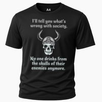 Skull Drink From The Skull Of Your Enemies Funny Performance Shirt