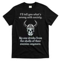 Skull Drink From The Skull Of Your Enemies Funny T-Shirt