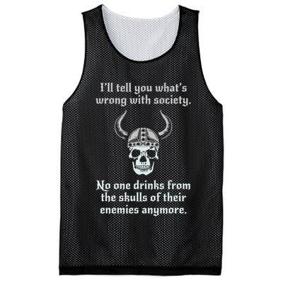 Skull Drink From The Skull Of Your Enemies Funny Mesh Reversible Basketball Jersey Tank