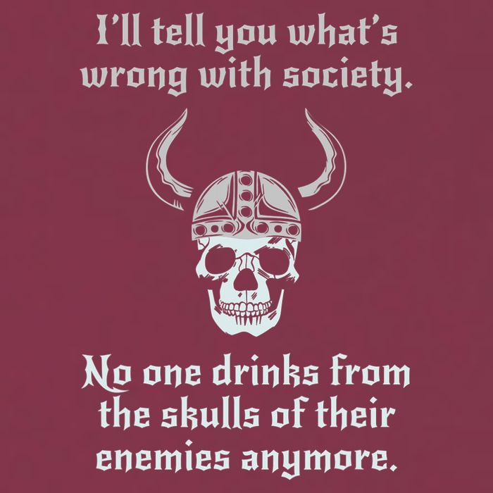 Skull Drink From The Skull Of Your Enemies Funny 16oz Travel Tumbler