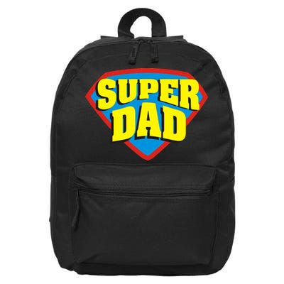Super Dad Father's Day Gift 16 in Basic Backpack