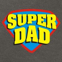 Super Dad Father's Day Gift Cotton Canvas Backpack