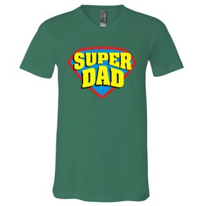 Super Dad Father's Day Gift V-Neck T-Shirt