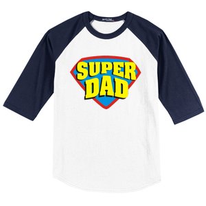 Super Dad Father's Day Gift Baseball Sleeve Shirt