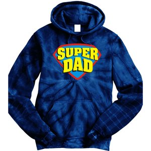 Super Dad Father's Day Gift Tie Dye Hoodie