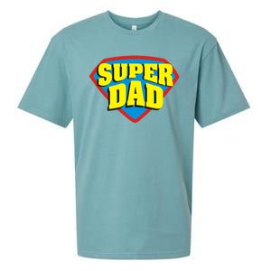 Super Dad Father's Day Gift Sueded Cloud Jersey T-Shirt