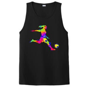 Soccer Dad For Family Matching Team Player PosiCharge Competitor Tank