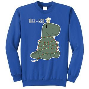 Santa Dinosaur Funny Treerex Pajamas Merry Christmas Cute Gift Sweatshirt