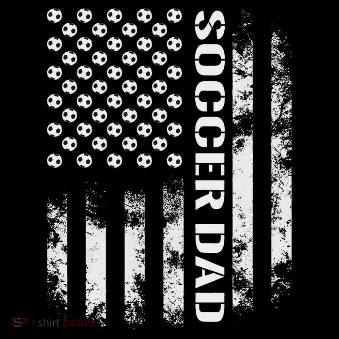 Soccer Dad Funny Usa Flag Father's Day Gift Tank Top