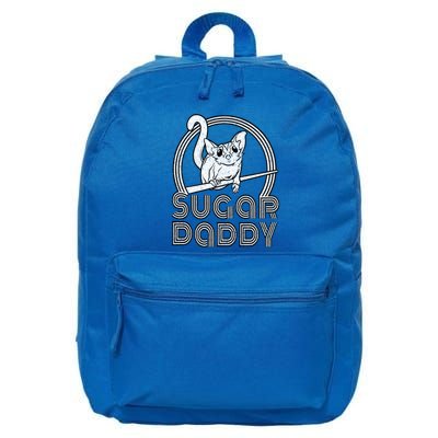 Sugar Daddy Funny Sugar Glider Gift For Sugar Glider Dads Gift 16 in Basic Backpack