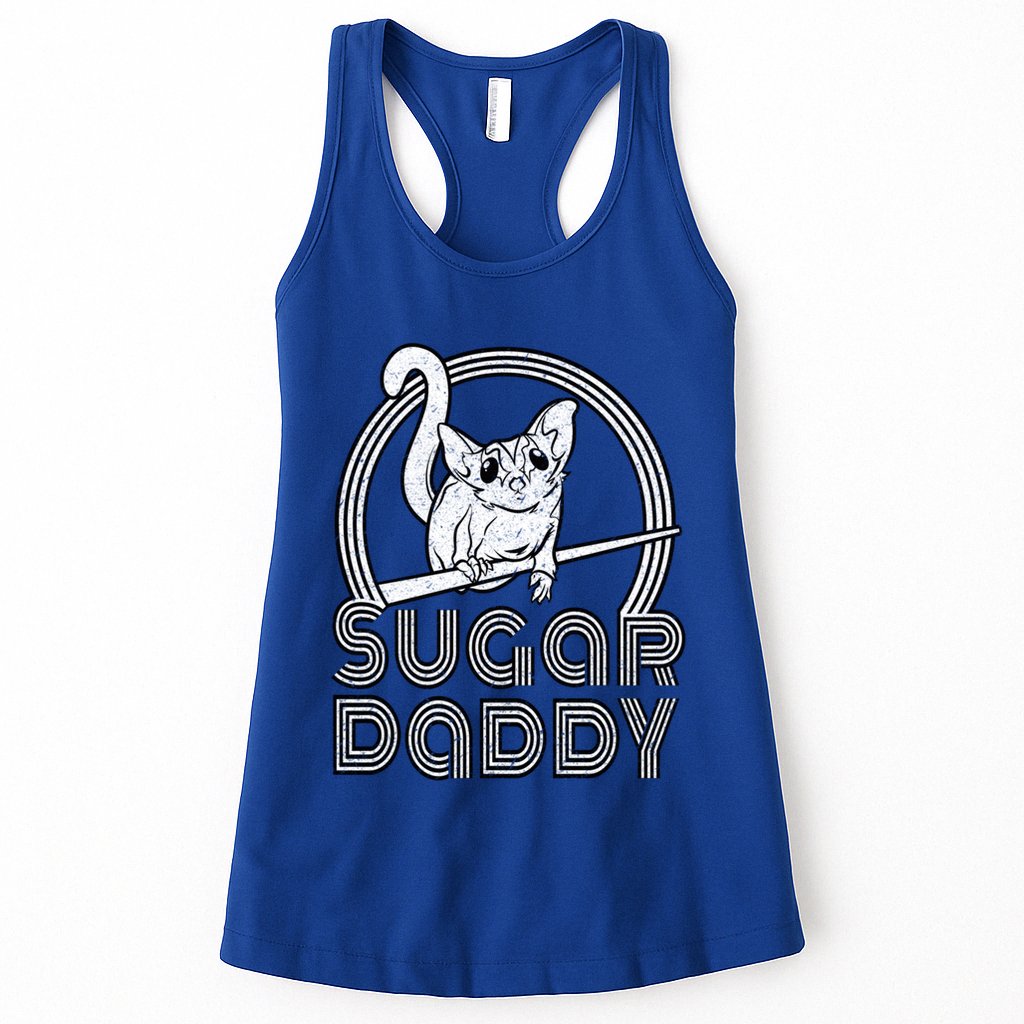 Sugar Daddy Funny Sugar Glider Gift For Sugar Glider Dads Gift Womens Tank Top