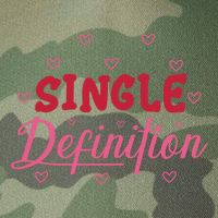 Single Definition Funny Valentines Day Single Legacy Tie Dye Trucker Hat