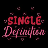Single Definition Funny Valentines Day Single Impact Tech Backpack