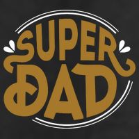 Super Dad Fathers Day Special 7 Panel Mesh Trucker Snapback Hat