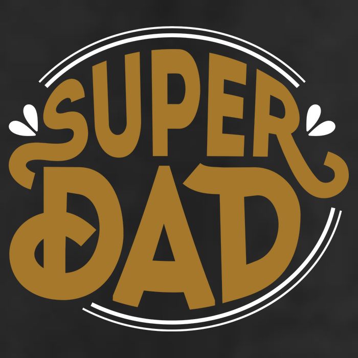 Super Dad Fathers Day Special 7 Panel Mesh Trucker Snapback Hat