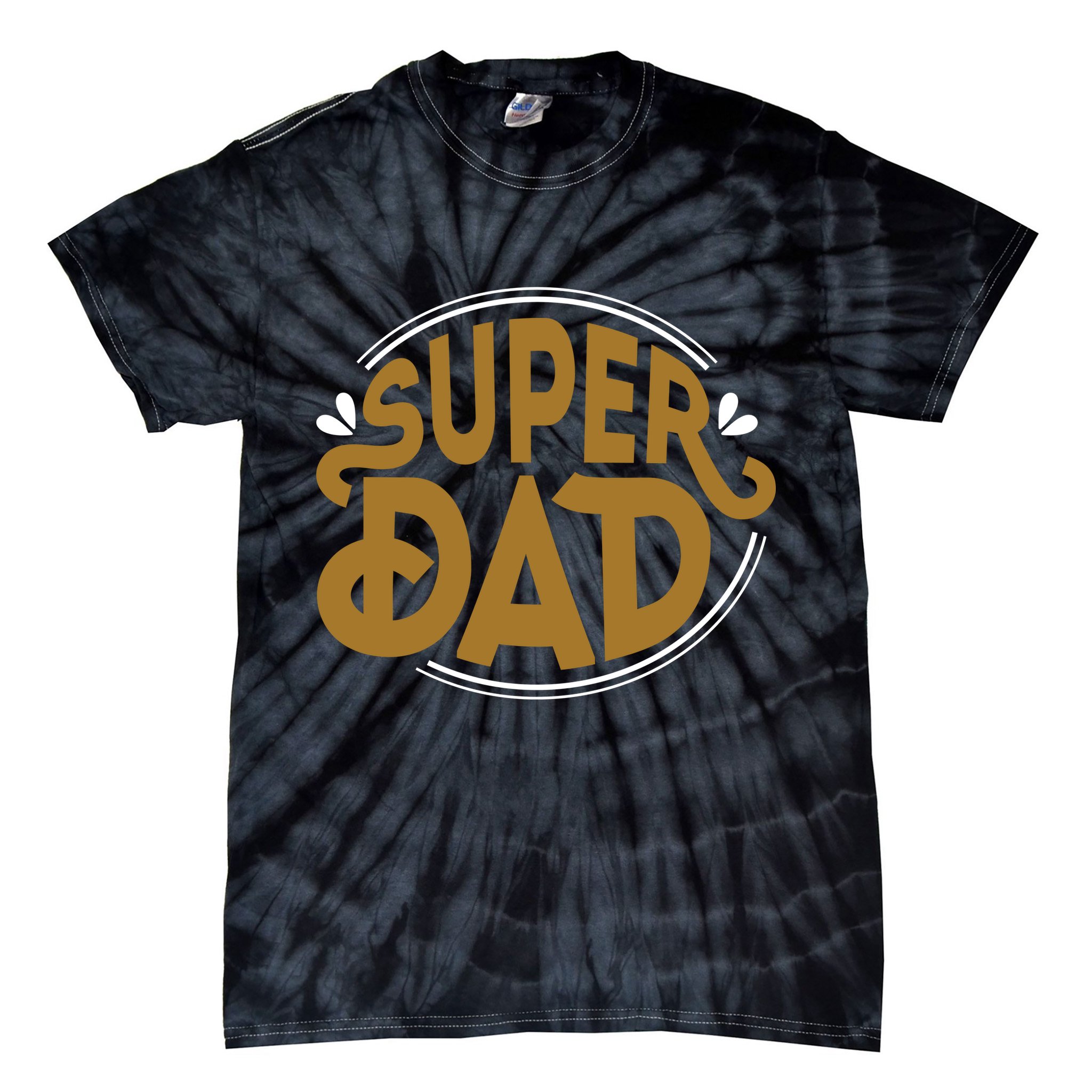 Super Dad Fathers Day Special Tie-Dye T-Shirt