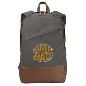 Super Dad Fathers Day Special Cotton Canvas Backpack