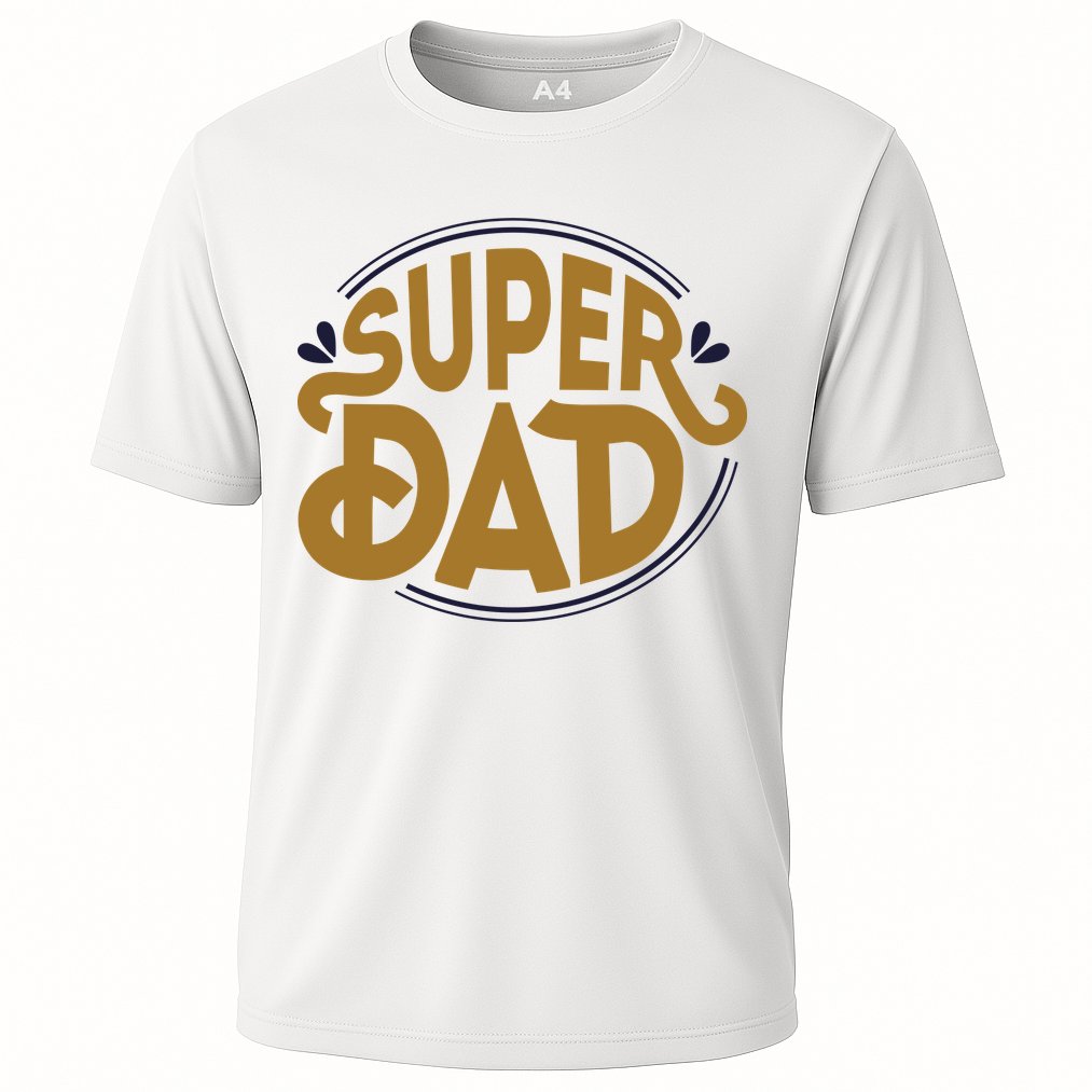 Super Dad Fathers Day Special Cooling Performance Crew T-Shirt