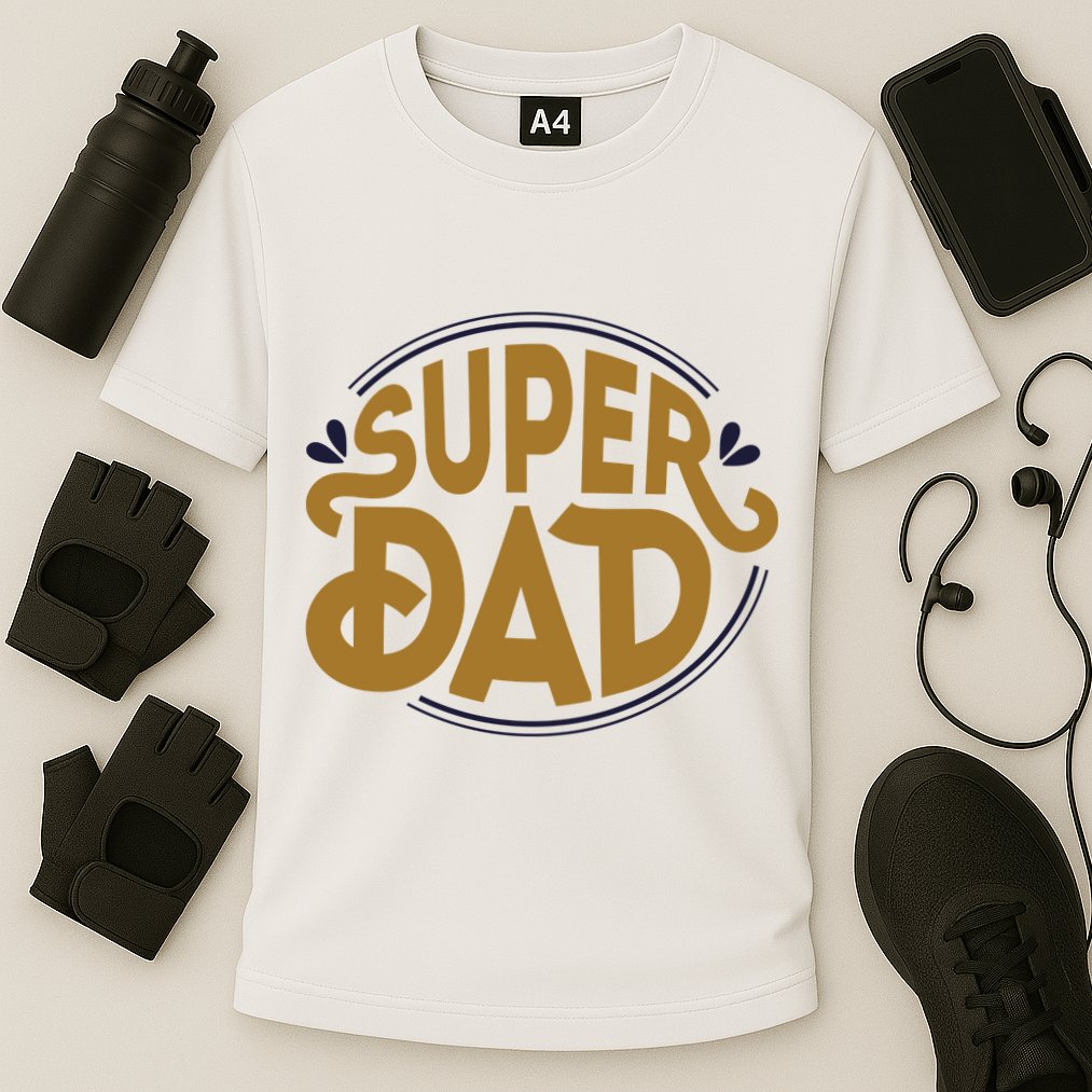 Super Dad Fathers Day Special Cooling Performance Crew T-Shirt