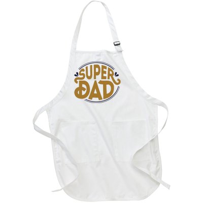 Super Dad Fathers Day Special Full-Length Apron With Pockets