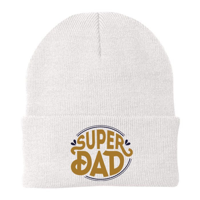 Super Dad Fathers Day Special Knit Cap Winter Beanie