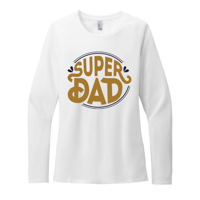 Super Dad Fathers Day Special Womens CVC Long Sleeve Shirt