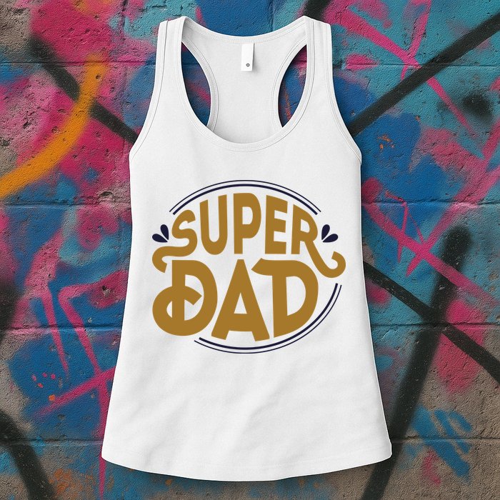 Super Dad Fathers Day Special Womens Tank Top