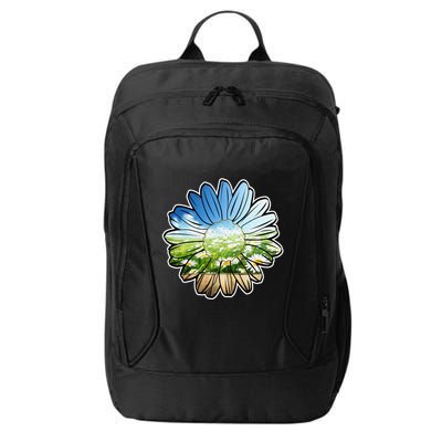 Summer Daisy Field City Backpack