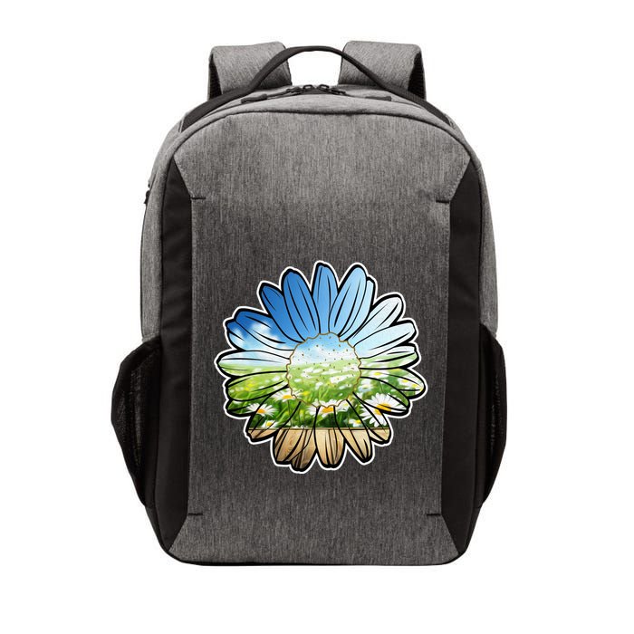 Summer Daisy Field Vector Backpack