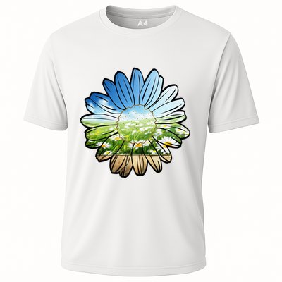 Summer Daisy Field Performance Shirt