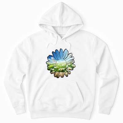 Summer Daisy Field Hoodie