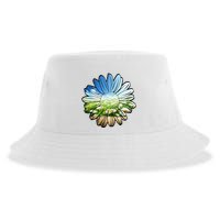 Summer Daisy Field Sustainable Bucket Hat
