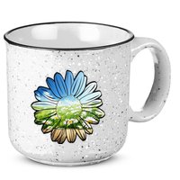 Summer Daisy Field 15oz Campfire Ceramic Mug