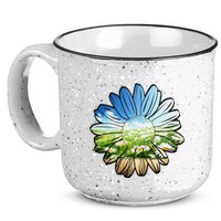 Summer Daisy Field 15oz Campfire Ceramic Mug