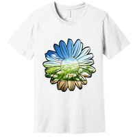 Summer Daisy Field Premium T-Shirt