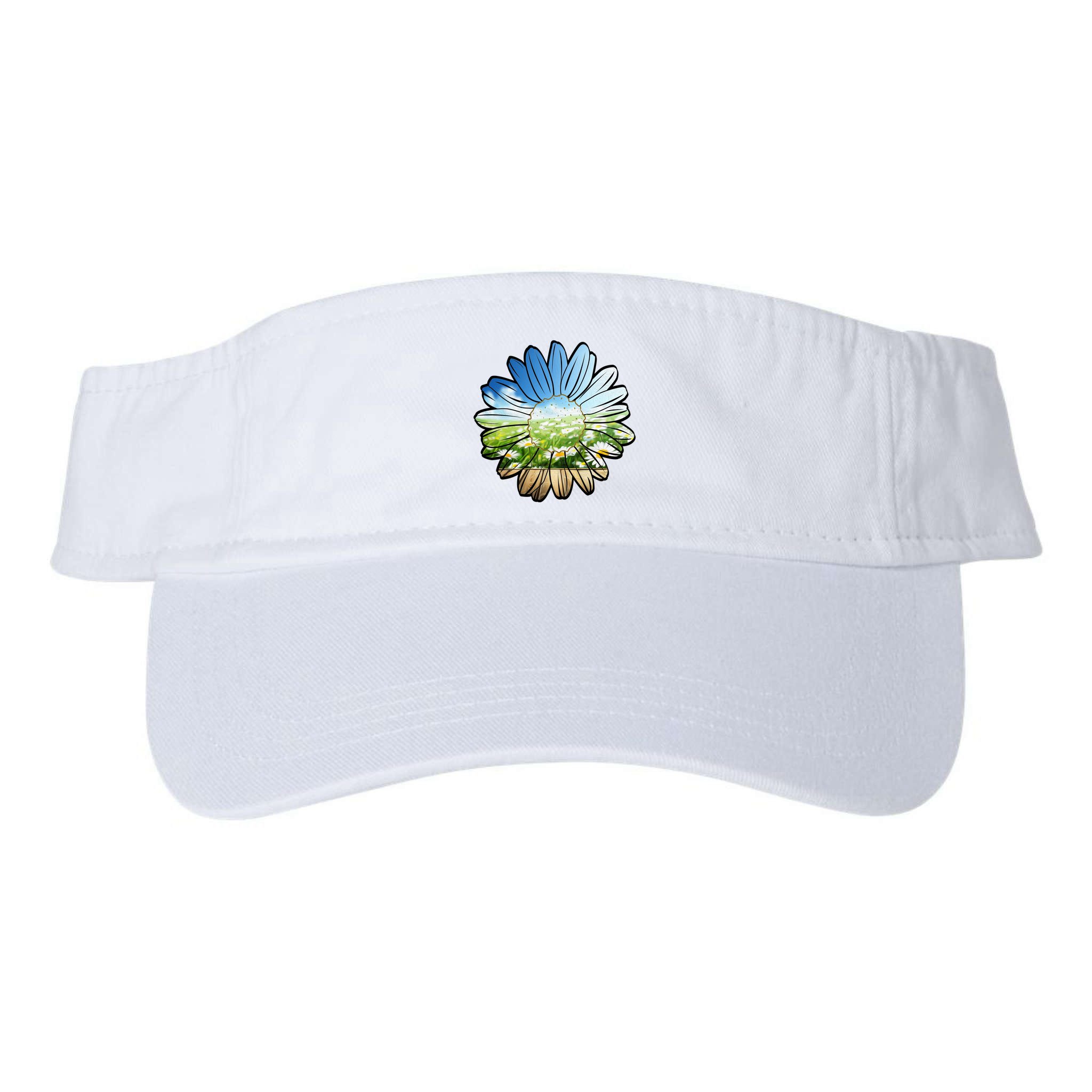 Summer Daisy Field Visor