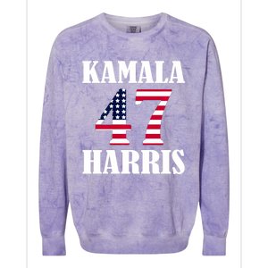 Standard Design Featuring Kamala 47 Hariis Colorblast Crewneck Sweatshirt