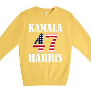 Standard Design Featuring Kamala 47 Hariis Premium Crewneck Sweatshirt