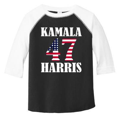 Standard Design Featuring Kamala 47 Hariis Toddler Fine Jersey T-Shirt