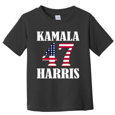 Standard Design Featuring Kamala 47 Hariis Toddler T-Shirt