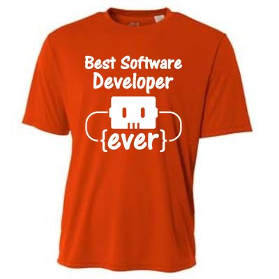 Software Developer For Coder And Software Engineer Gift Cooling Performance Crew T-Shirt