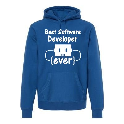 Software Developer For Coder And Software Engineer Gift Premium Hoodie